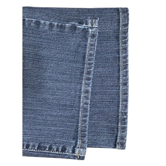 Lee Jeans Womens Size 14 P Boot Cut Petite Blue Denim - Picture 2 of 11